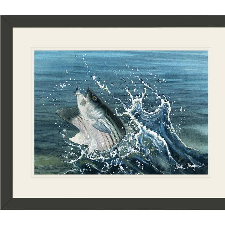 Lancio della stampa in edizione limitata Striper e Deceiver per la vendita all'ingrosso da parte di Nick Mayer Art