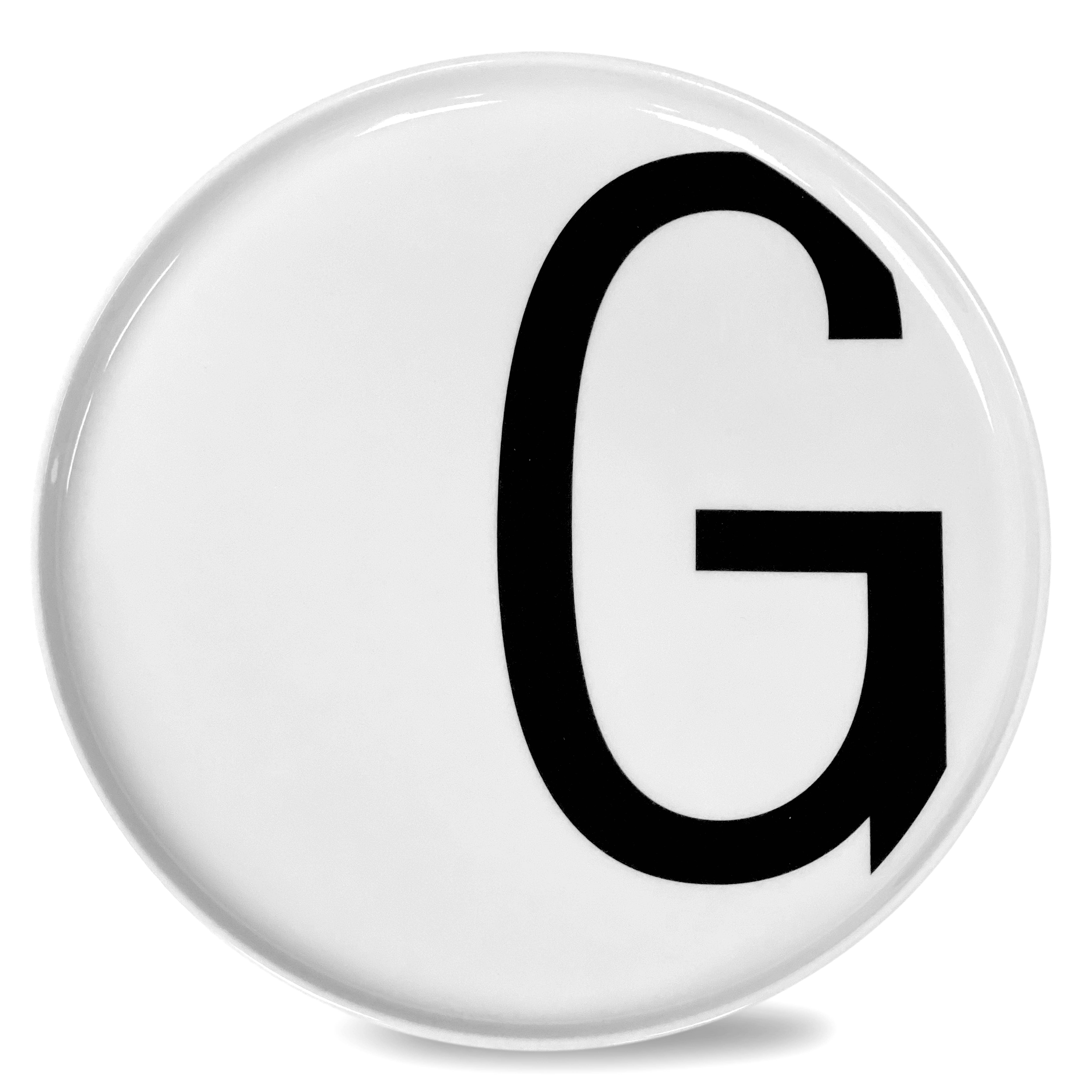 Goldscherben - Vente Assiettes/plats/bols de décoration - Assiette avec lettres de l’alphabet A à Z - cadeau personnalisé avec prénom6