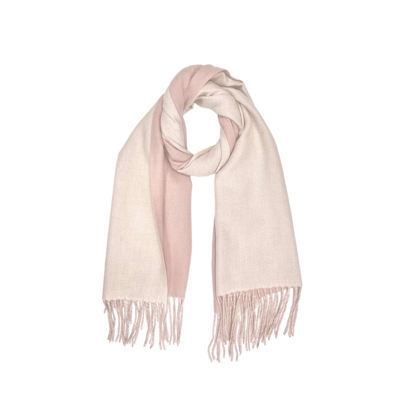 London Scarves - Vente Écharpe – femme - Écharpe réversible unie bicolore en mélange cachemire17