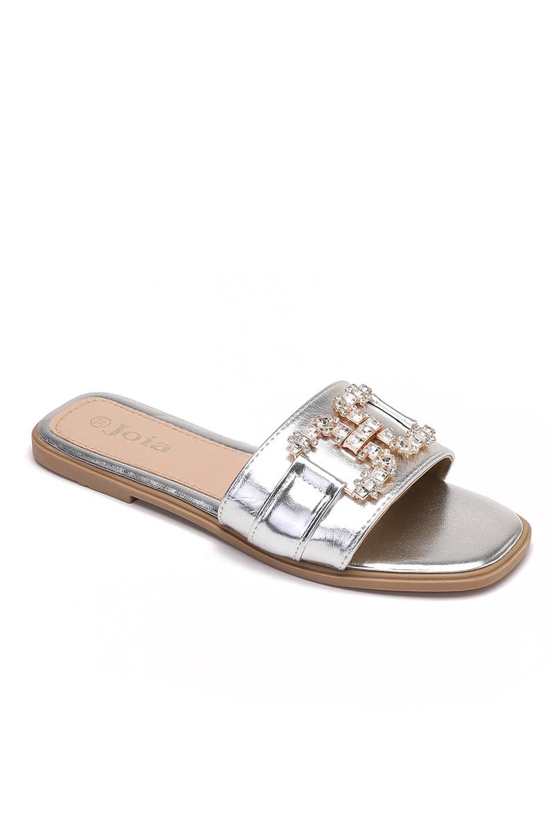 Joia Paris - Wholesale Sandals - Women's - Strap Sandal with Rhinestones SS -2425