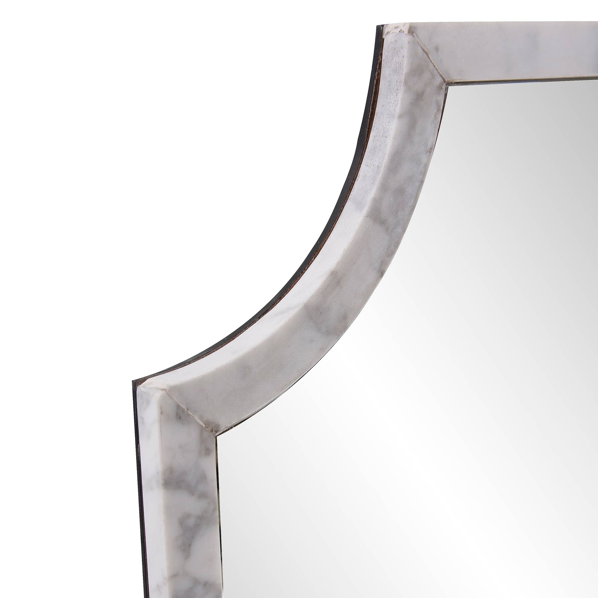 Howard Elliott on Faire - Wholesale Wall Mirror - Makrana Marble Scalloped Mirror5