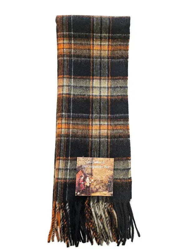 Patrick King Woollen Company - Wholesale Scarf - Unisex - Guy Fawkes Lambswool Tartan Scarf1