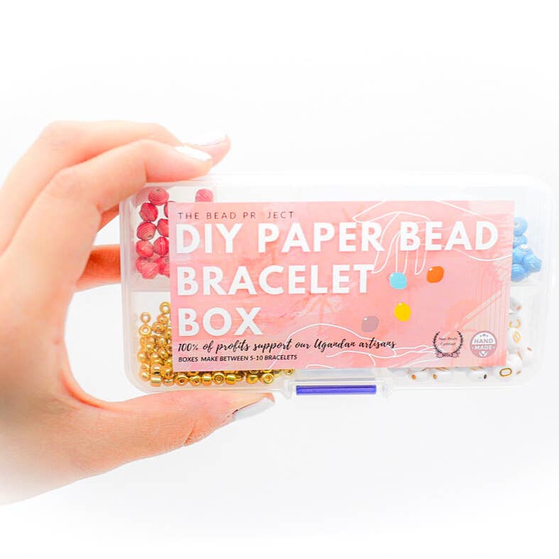 The Bead Project by TWOPU - Wholesale DIY Jewelry - Kids - DIY Paper Bead Bracelet Box