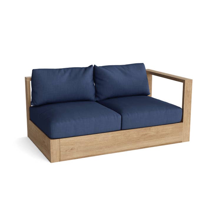 Copacabana Deep Seating Left Loveseat for wholesale by Anderson Teak