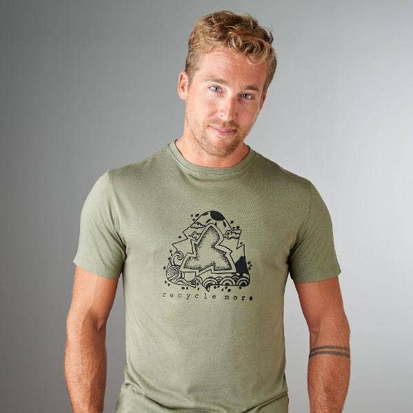 Recycle Symbol T-shirt for Men - Recycle More for wholesale by Uni-T