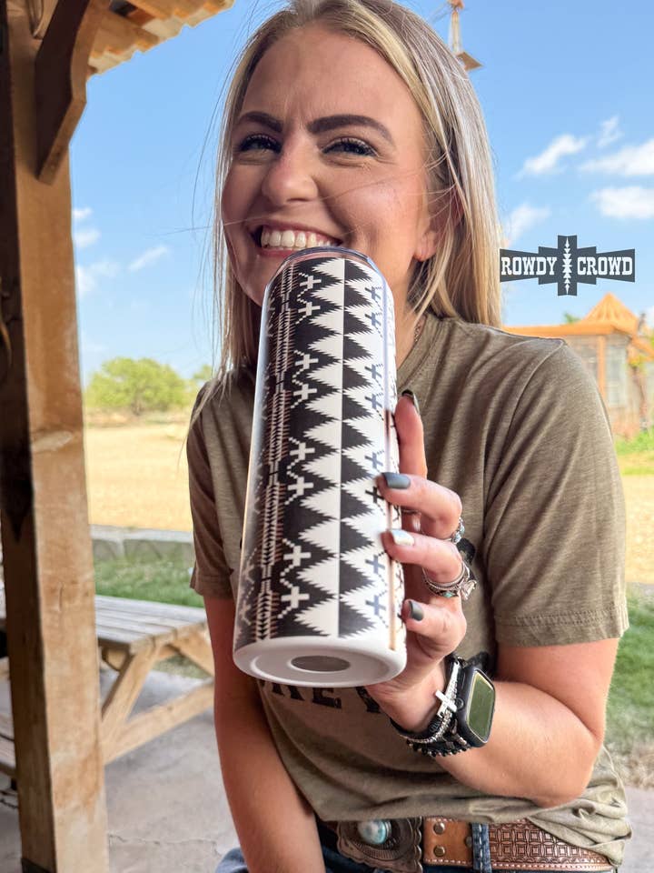 Tulsa King Tumbler for wholesale by Rowdy Crowd Clothing