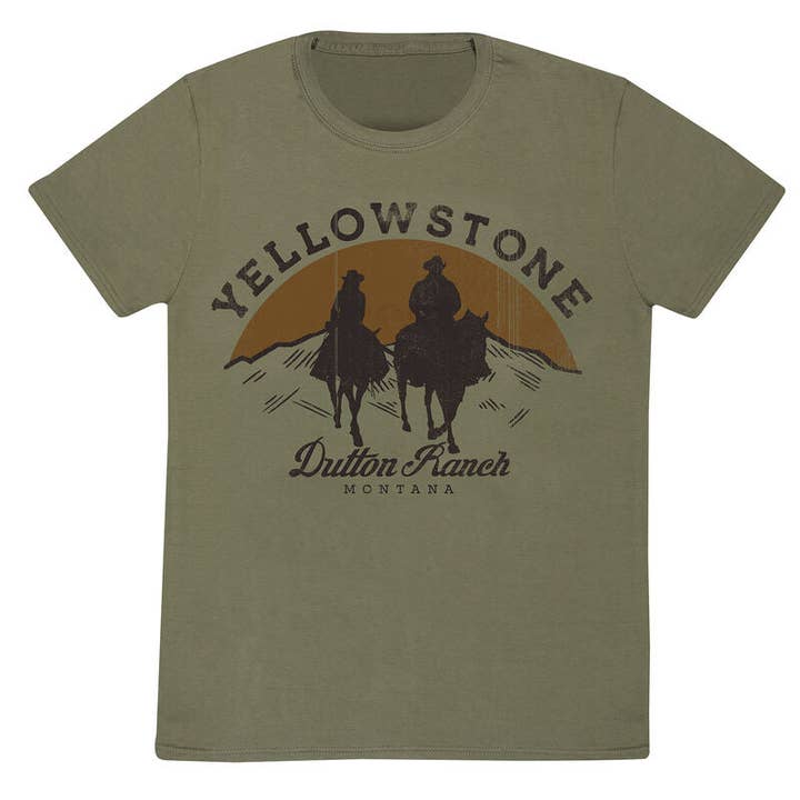 Yellowstone - Faded Print - T-Shirt for wholesale by Heroes Inc. Europe B.V.