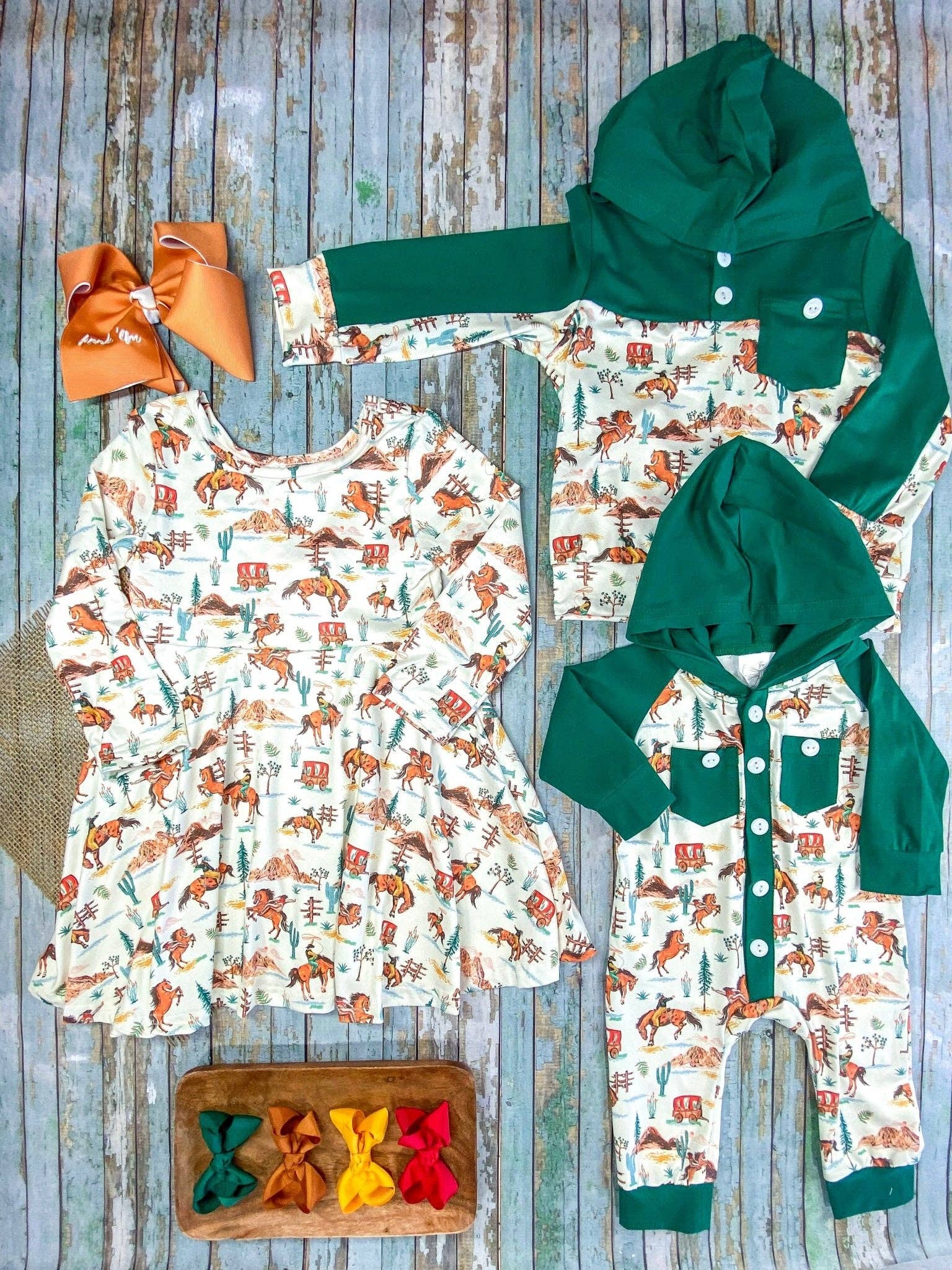 The Hair Bow Company - Vente Robe – enfant - Rêver de la robe tourbillon de rodéo1