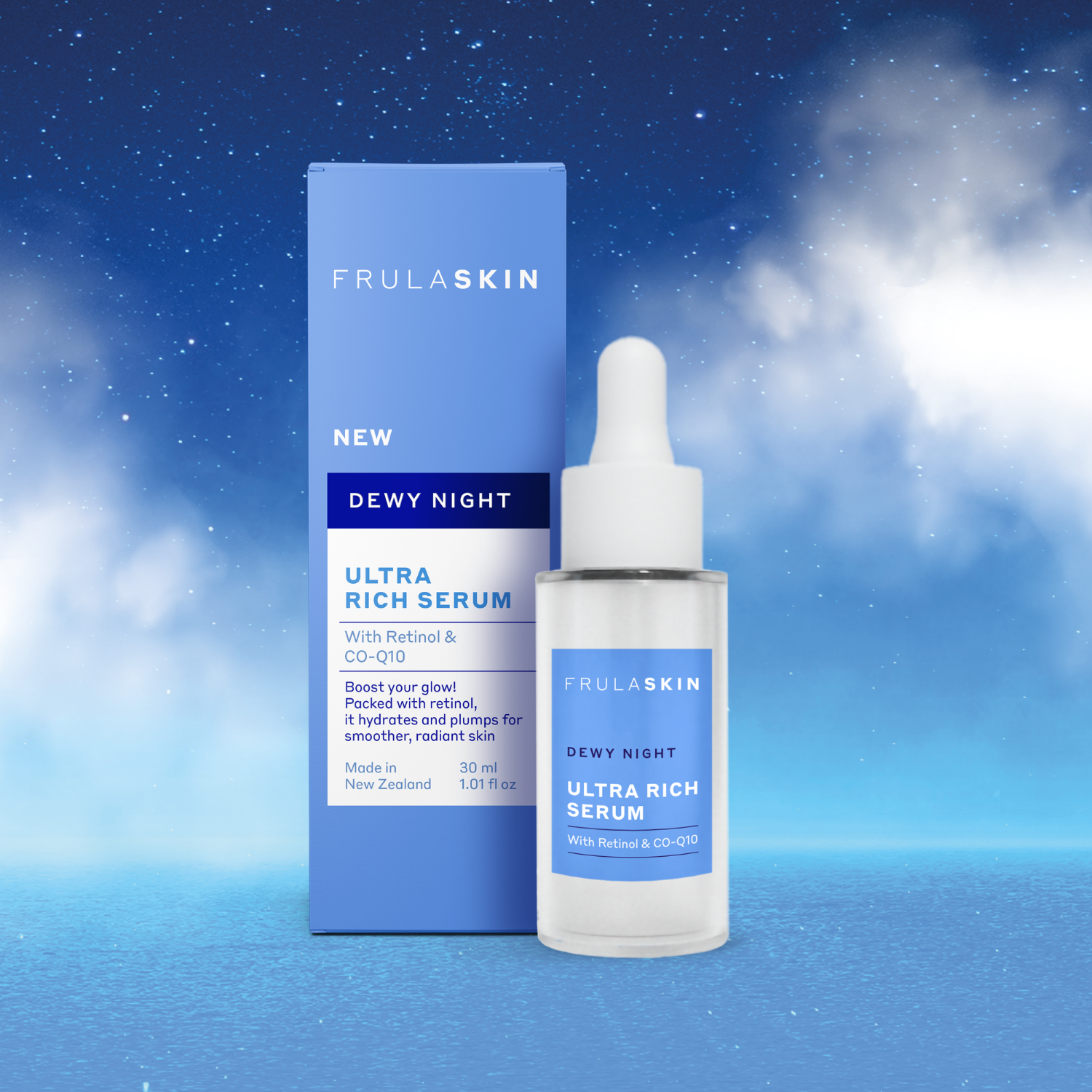 FRULA BEAUTY (The Clean Beauty Company Limited) - Wholesale Facial Serum/Concentrate - Frula - Dewy Ultra Rich Serum1