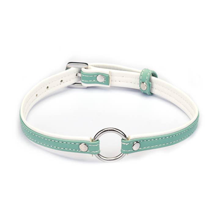 Girocollo in pelle di alta qualità Liebe Seele con grande anello a O per la vendita all'ingrosso da parte di Liebe Seele