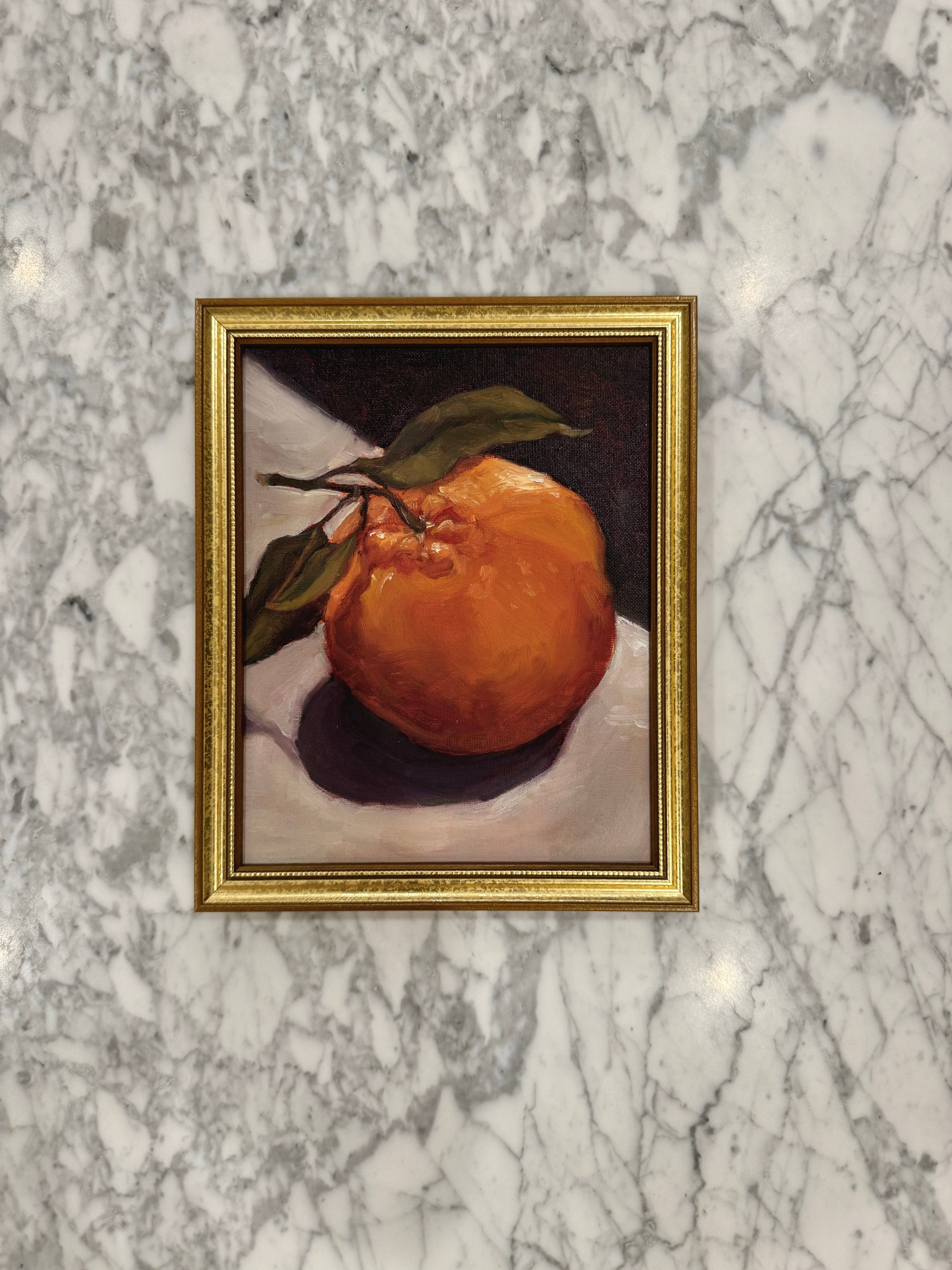 Katie Jo Art - Wholesale Art Print - "Single Orange" Print2