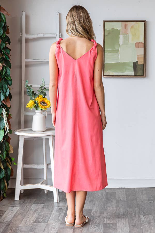 miroh - Wholesale Dress - Women's - KNOT DRESS MIDI DRESS 19