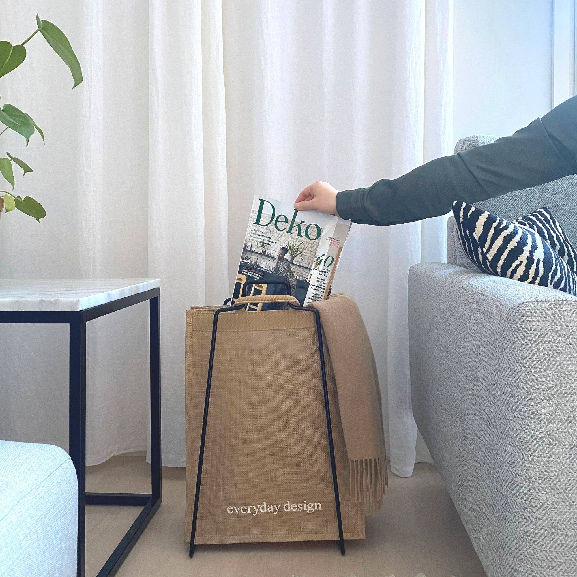 Everyday Design - Wholesale Trashcan/Trash Bin - HELSINKI paper bag holder (various colors)2