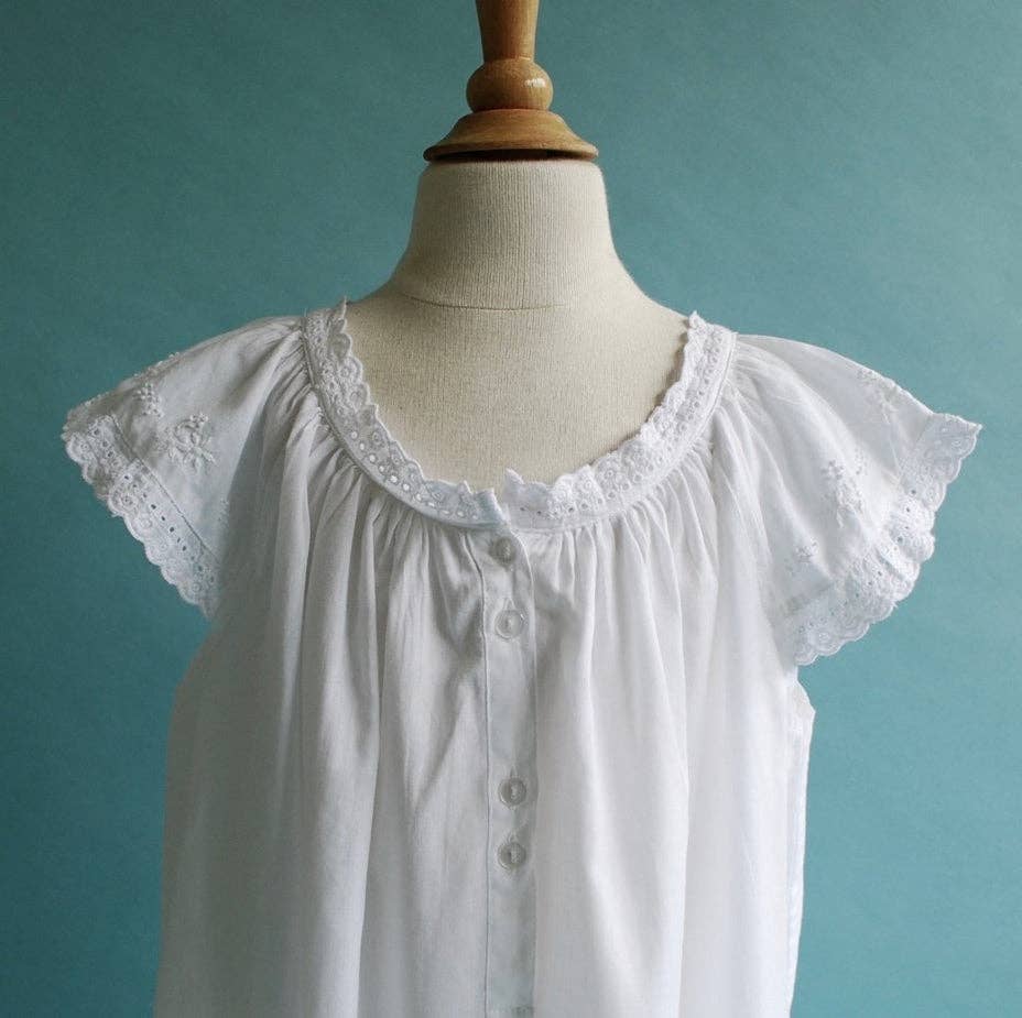 English Rose Linens - Vendita all'ingrosso Camicia da notte - Bambini - Camicia da notte Eva2