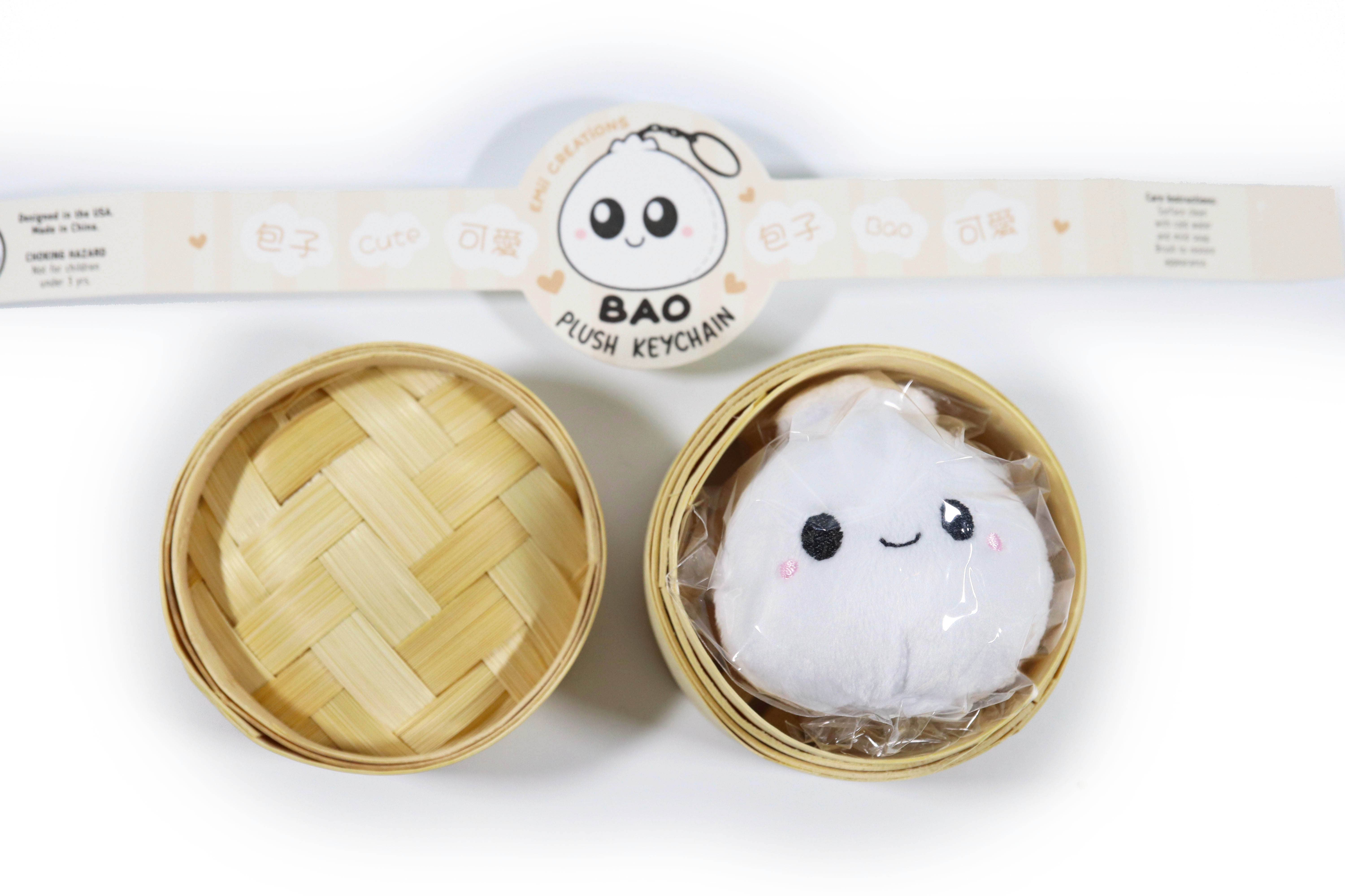 Emii Creations - Wholesale Keychain - Unisex - Tiny Bao Plush Key & Bag Charm5