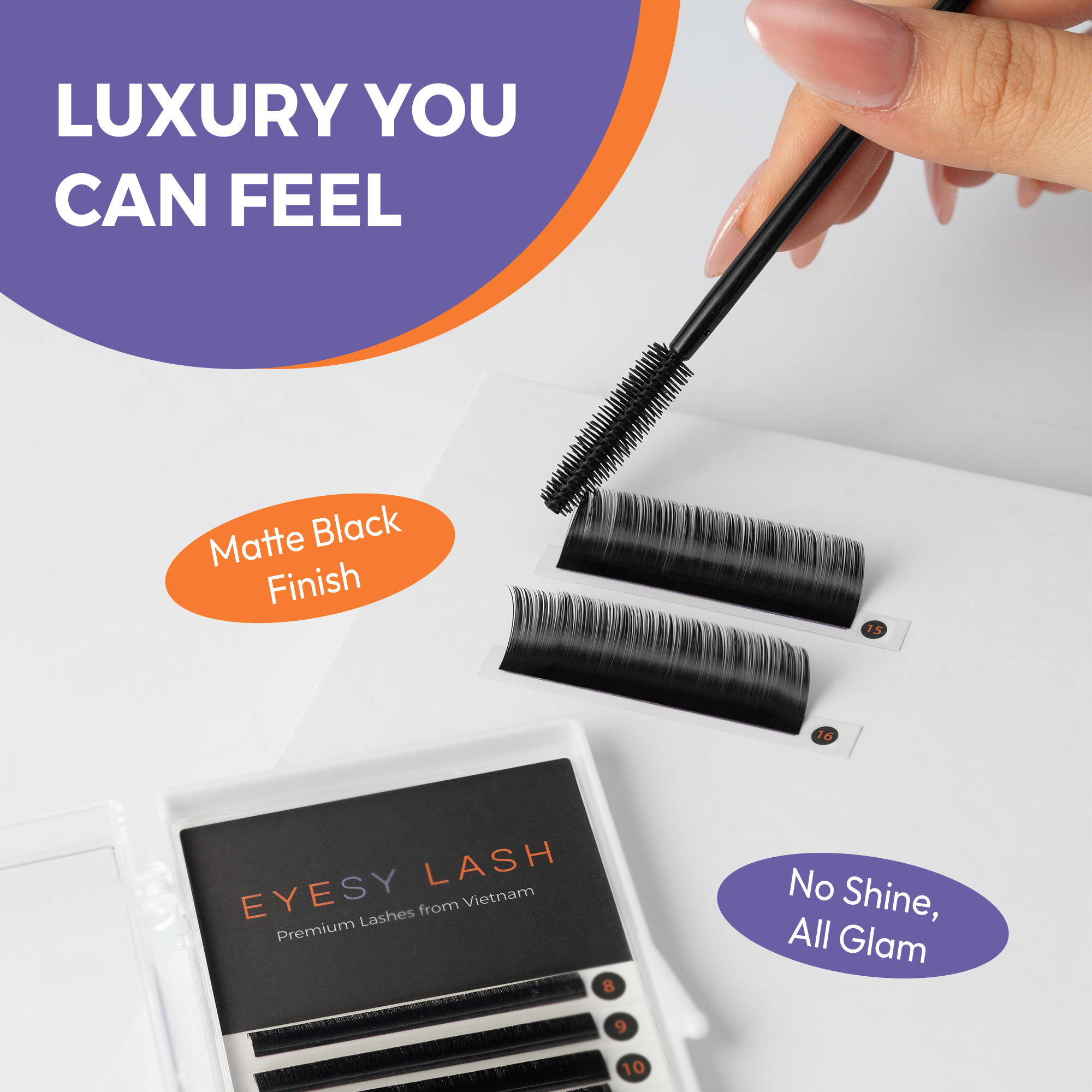 Eyesy Lash - Wholesale False/Fake Eyelashes - Cashmere CLASSIC - Volume - MEGA Volume Lashes8