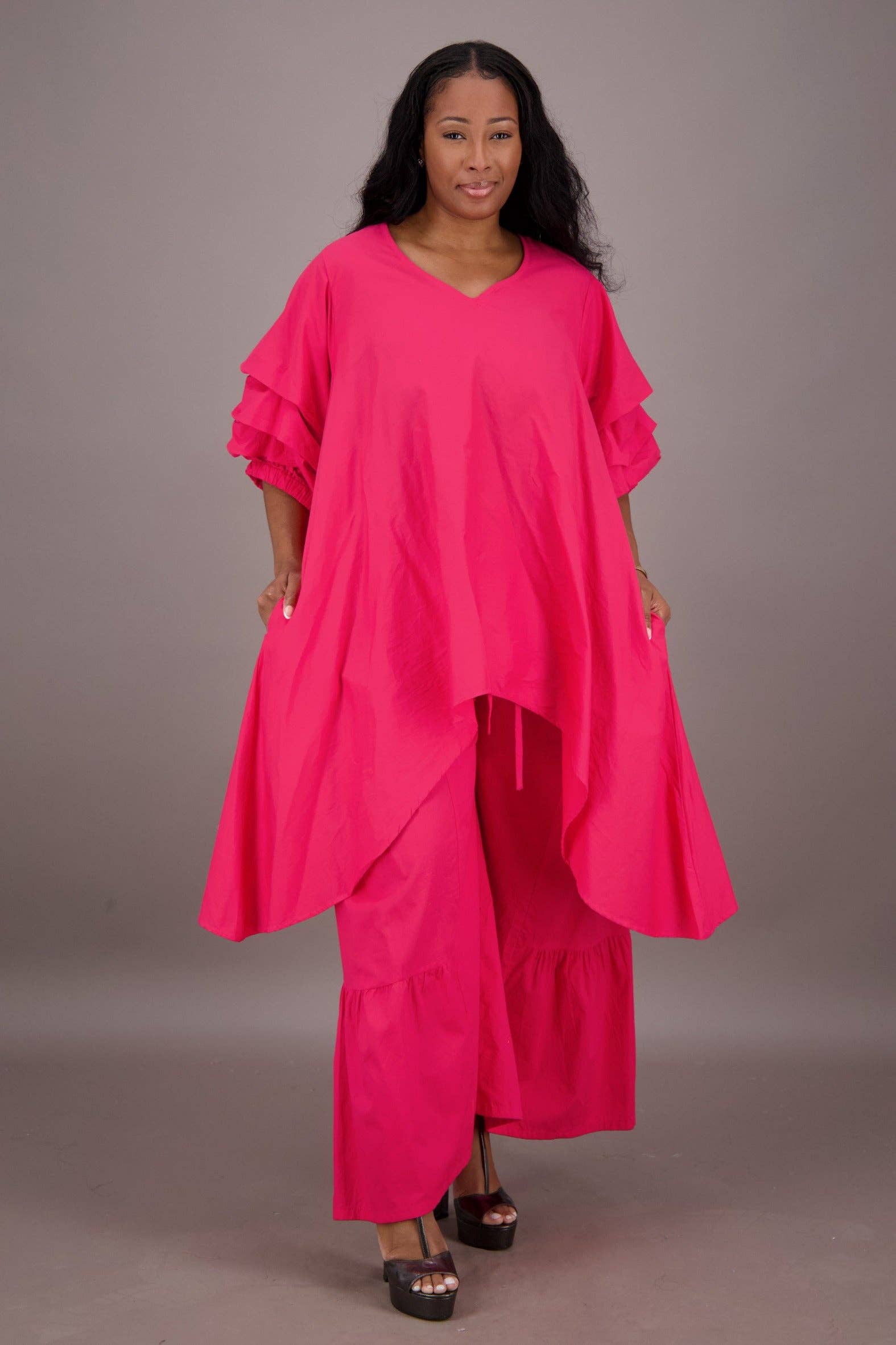 Advance Apparels – Großhandel Set aus Oberteil und Hose (NICHT Loungewear) – Damen – 2-teiliges Hosen-Set APS-250821