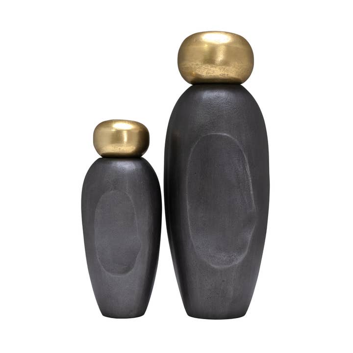 Finkle Bottles -Set 2 for wholesale by Kavana Decor by The Import Collection