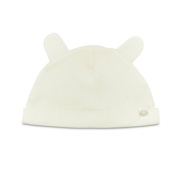 Organic Bunny Ears Cap - Sugar Cookie for wholesale by Kudaa