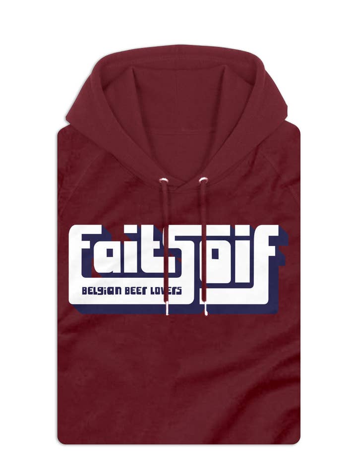 Unisex hoodie "Fait Soif" for wholesale by Peye et Meye