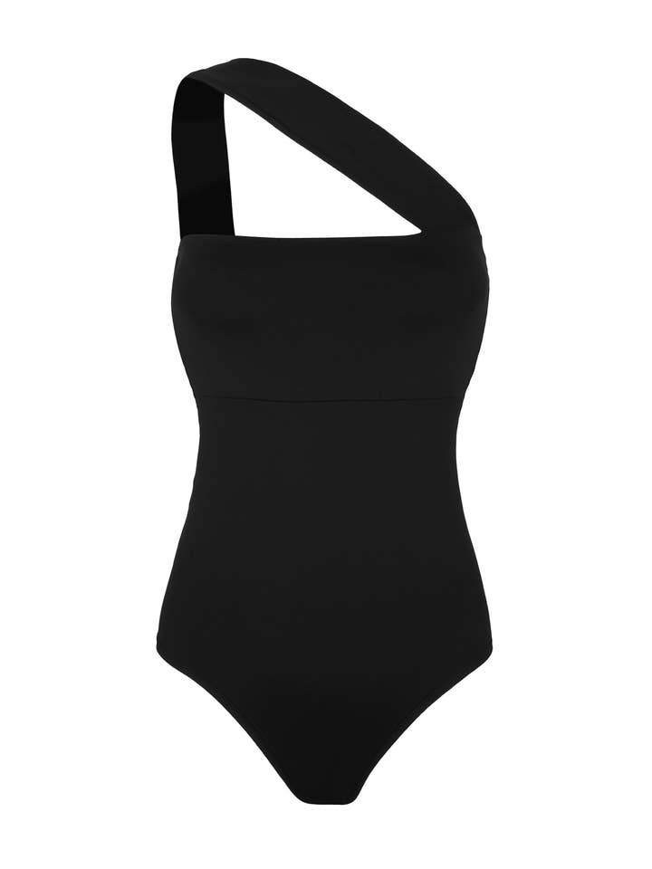 Bodysuit Iris Sort for engroshandel hos Rhaika London