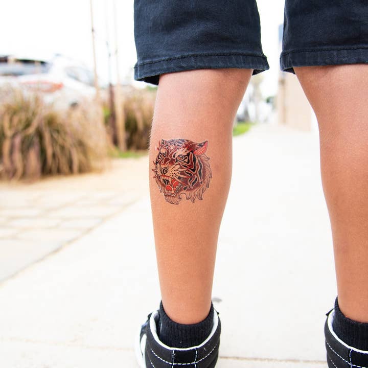 Tony Ray - Wholesale Temporary Tattoo - Kids - Ferocious Fangs Tattoos4