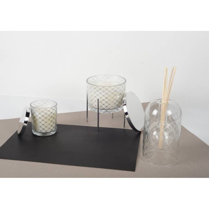 AULICA - Wholesale Reed Diffuser - Silver musk diffuser 8.5x14cm1
