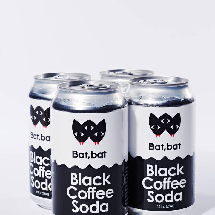 Schwarze Kaffee-Limonade für den Großhandel von Bat, bat Soda