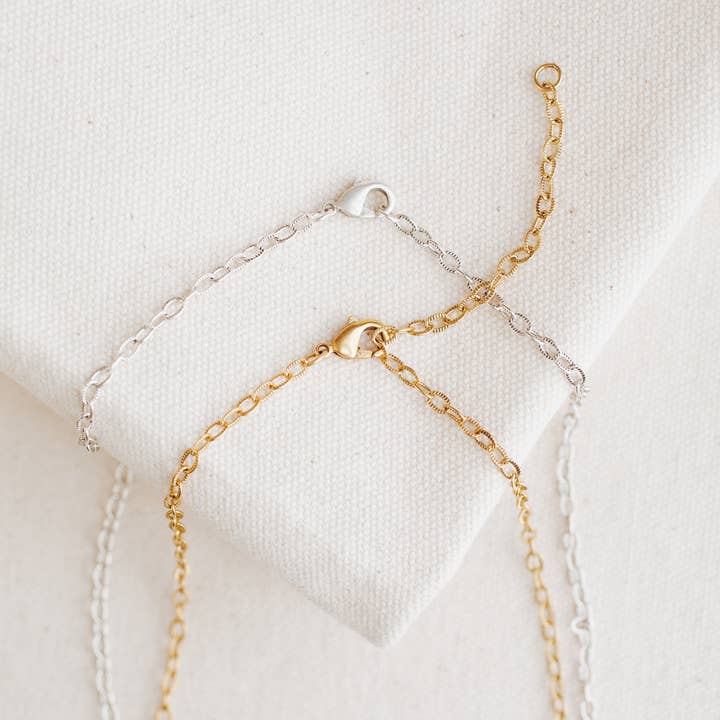 Bel Kai – Großhandel Gliederhalskette – Fein strukturierte Kette (verstellbar)3