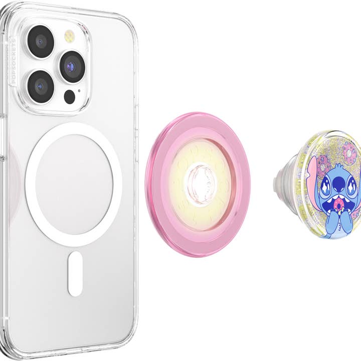 PopSockets - Wholesale Phone Grip - Popsockets Magsafe Grip Disney Stitch Snacks