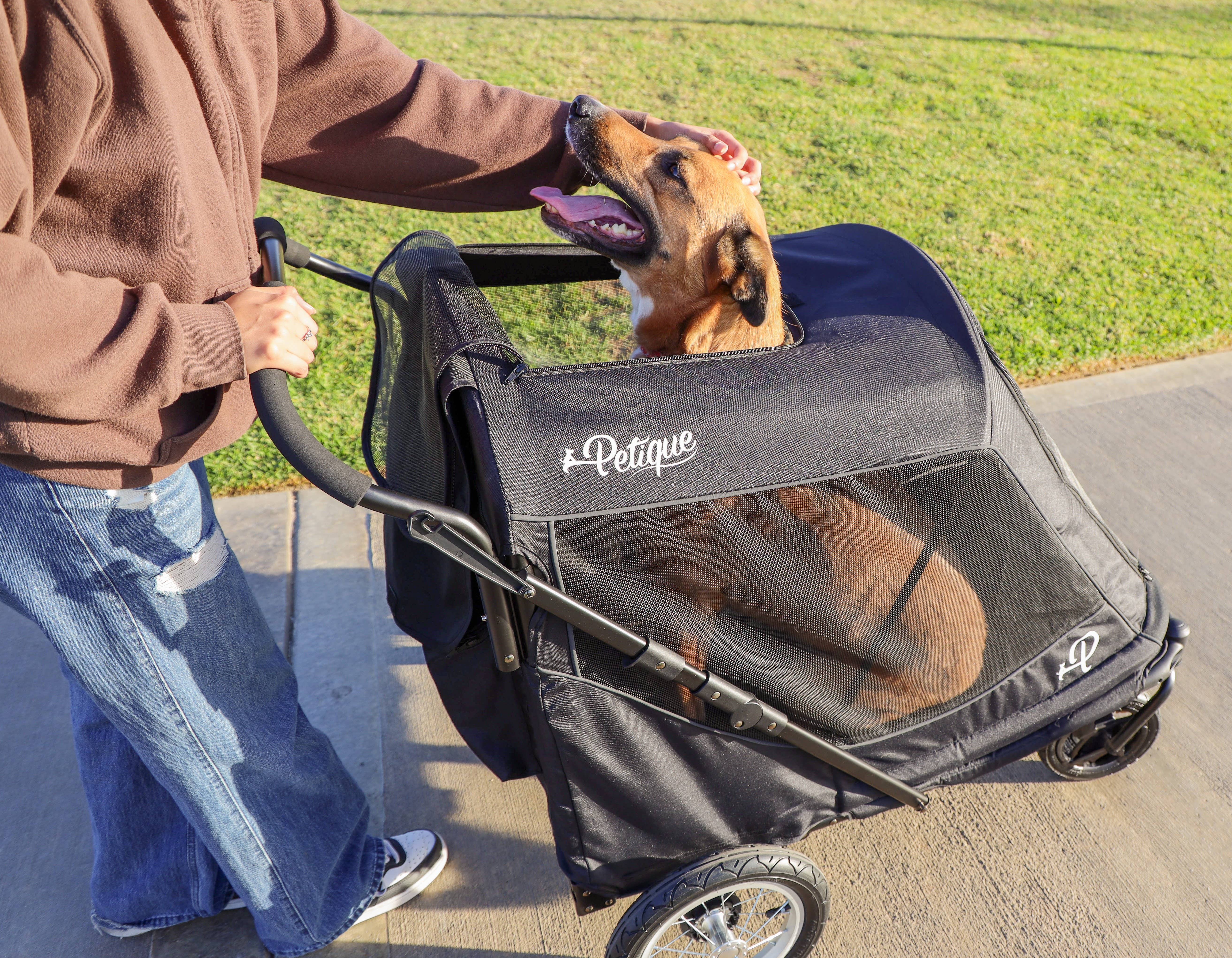 Only An Ocean Europe - Wholesale Pet Carrier - Cat/Dog - Petique Apollo Elite Pet Stroller15