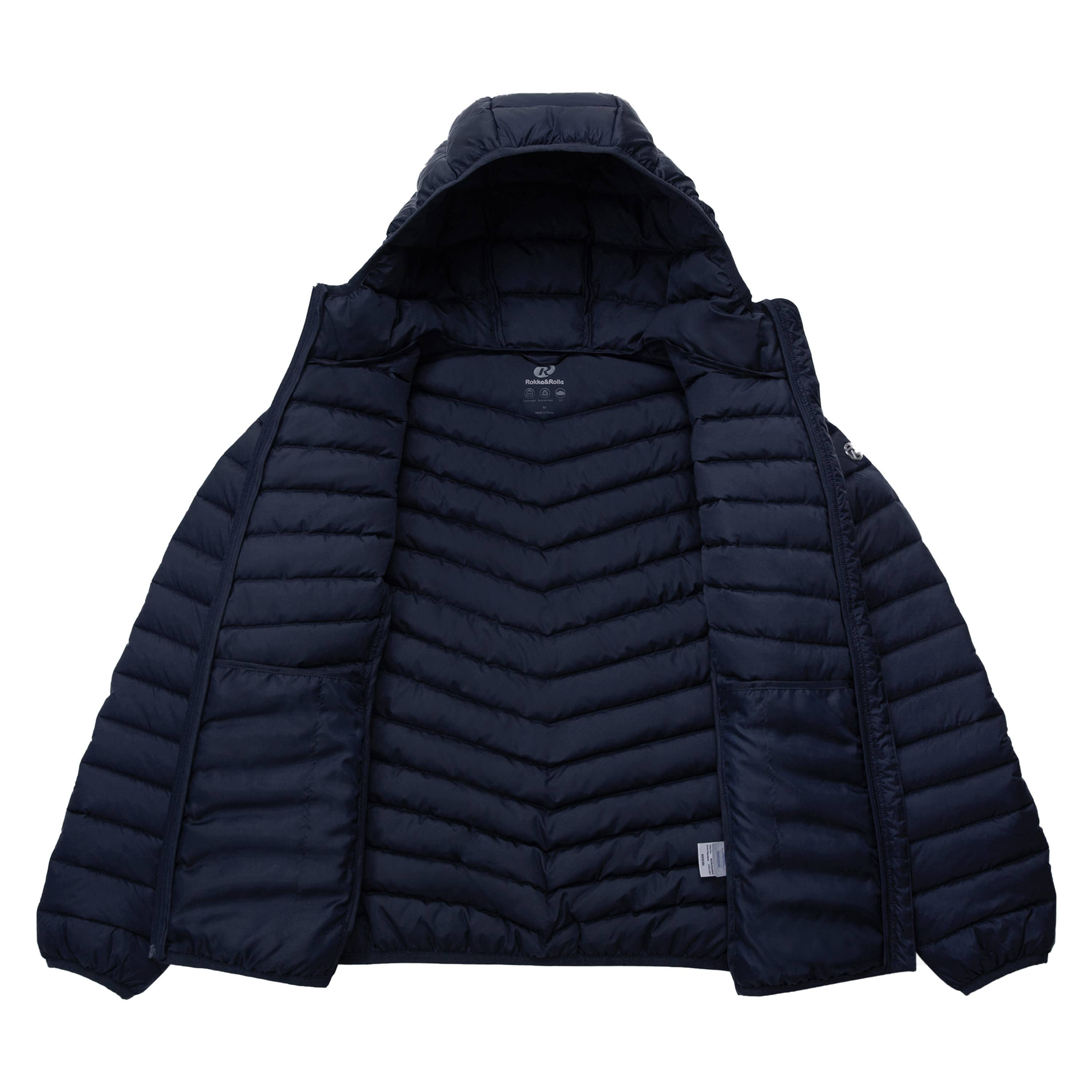 Rokka & Rolla - Wholesale Puffer Jacket - Women's - Women's Light Packable Puffer Jacket32