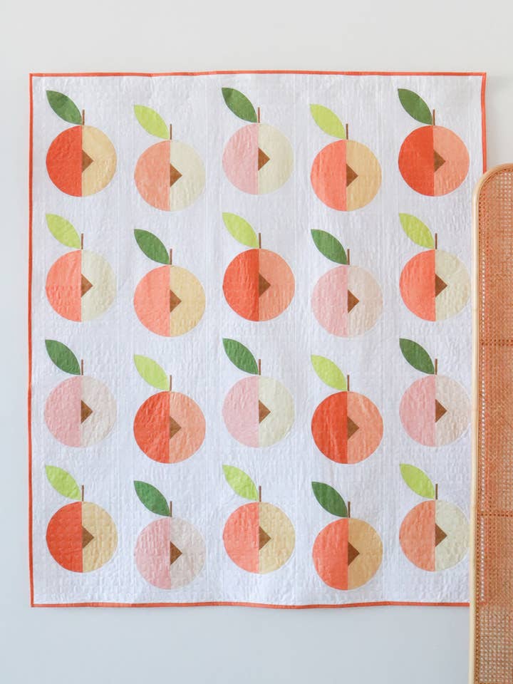 Peach Street Quilt Pattern for wholesale by Cotton and Joy