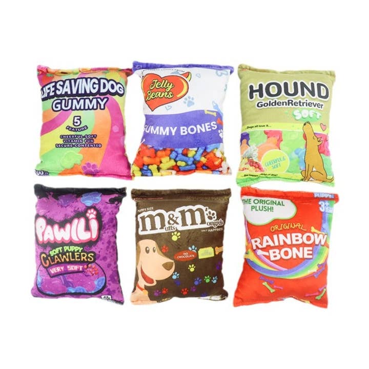 Cheerhunting - Wholesale Pet Plush Toy - Dog - Petkin - Candy Plush Dog Toys