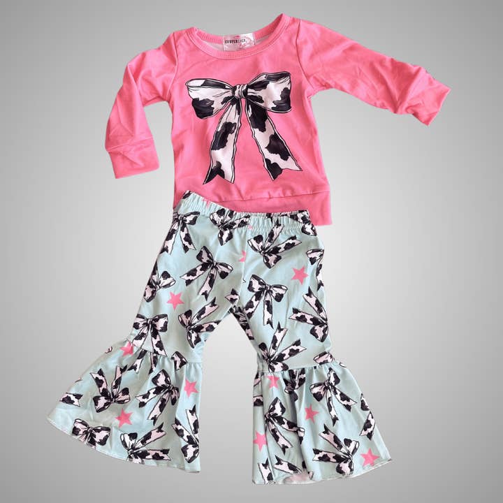 ENSEMBLE ARC-EN-CIEL VACHE pour la vente par Cowpuncher Babe