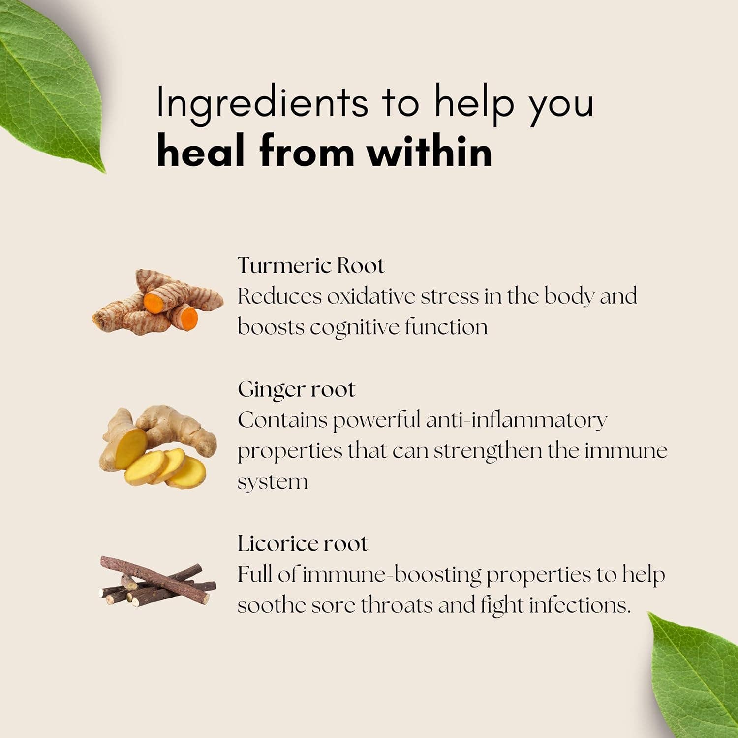 Unboxme - Wholesale Health/Detox Tea - The Healer Tea By Happytea - Organic Rooibos Ginger Tea3