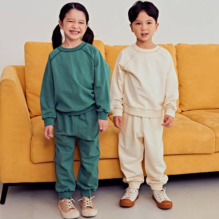 Conjunto de Sudadera y Pantalones de Chándal Ligeros con Costuras en Contraste para venta al por mayor de ToTo Heros