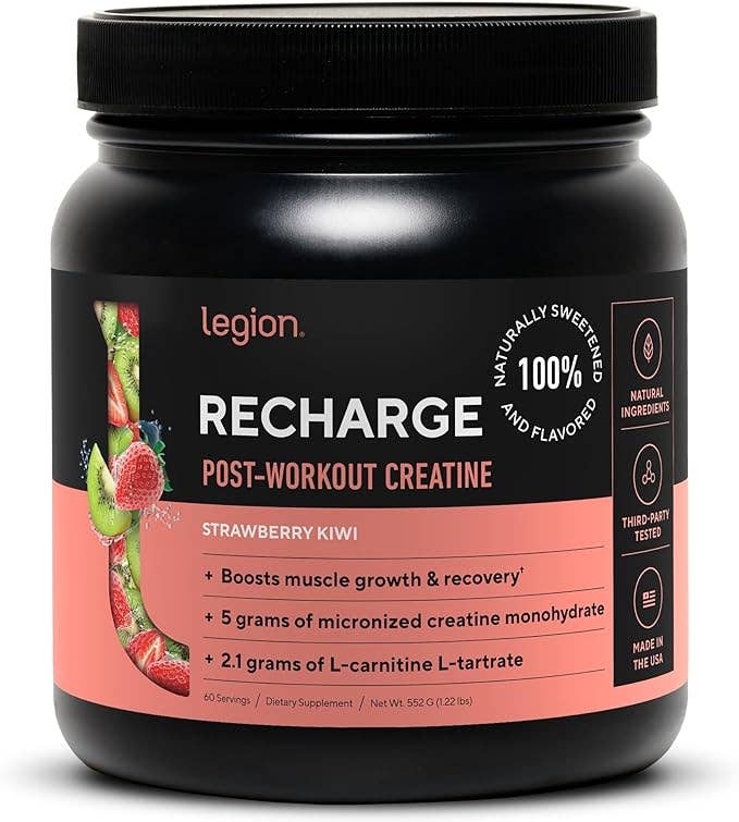 Legion Athletics, Inc. - Wholesale Protein/Superfood Powder - Recharge Post Workout - (Strawberry Kiwi) 60 Serv