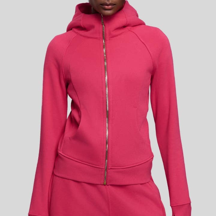 WONDERXFANS - Wholesale Athletic jacket – Women′s - Hooded Zip-Up Fleece Jacket13