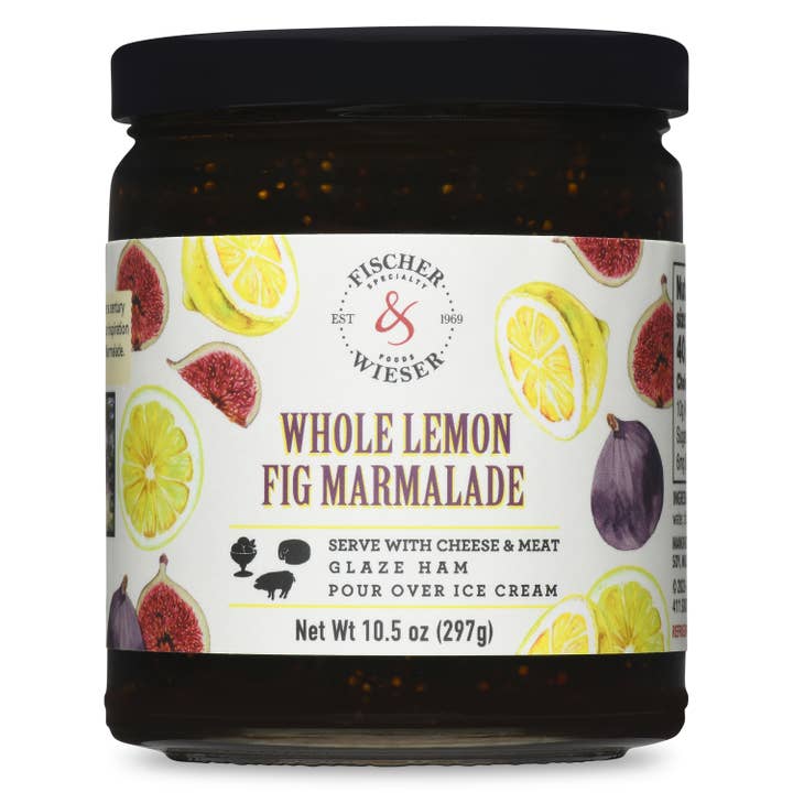 Whole Lemon Fig Marmalade for wholesale by Fischer & Wieser