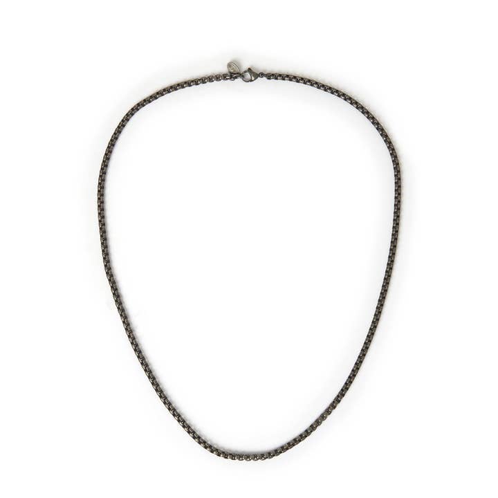Flame Men's Chain Necklace for wholesale by Arms Of Eve