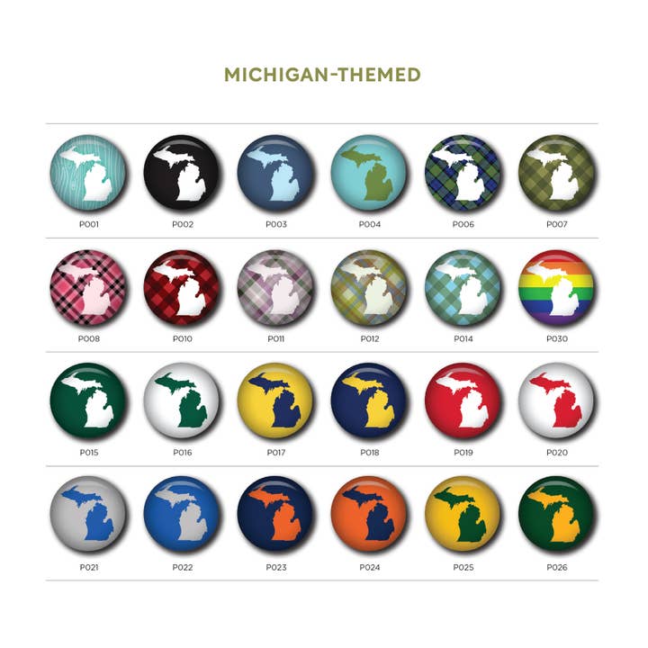 Peninsulas - Wholesale Lapel Pin/Button - Custom Pin Assortments2