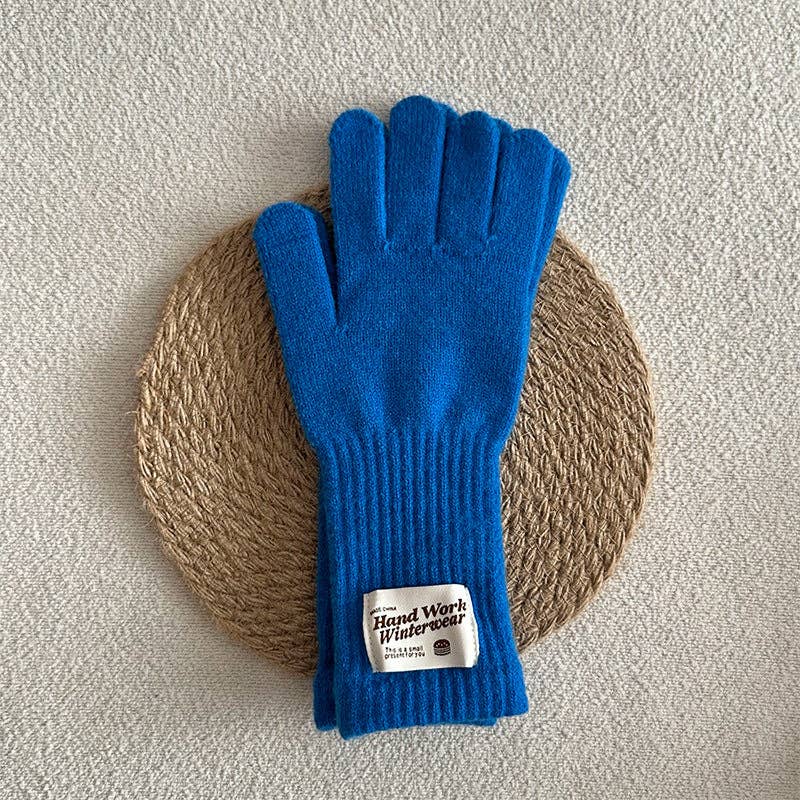 SALINA TRADING INC - Wholesale Gloves - Women's - Handmade 18-Color Knitted Long Gloves for Women - Touchscreen Fingerless Cycling Gloves1