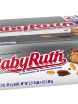 Pack de partage Baby Ruth 3,3 oz (94 g) x 18 unités pour la vente par iSweet.ca