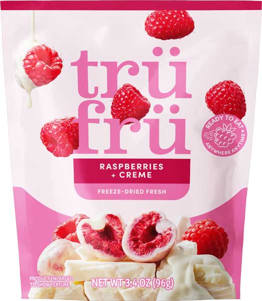 Hudson Meat Company - Wholesale Dried/Dehydrated Fruit - FRUIT DRIED RASPBRY CREME - TRU FRU