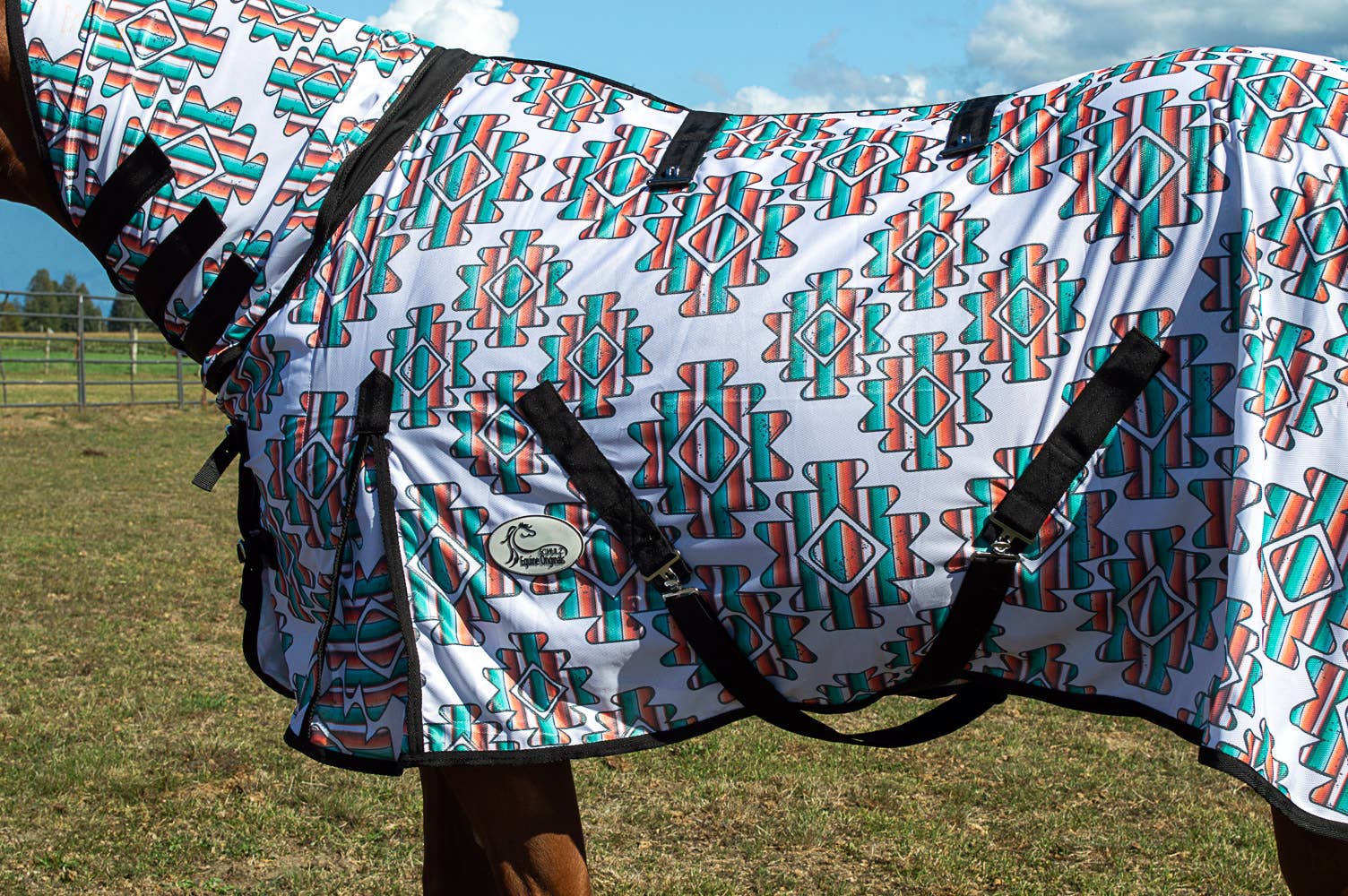 Schulz Equine - Wholesale Horseback Riding Gear - Serape Aztec Fly Sheet1