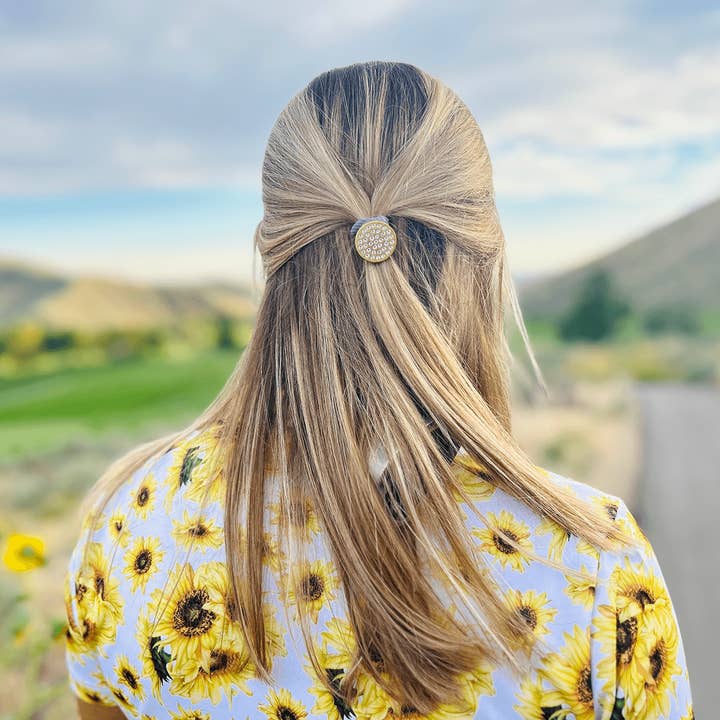Birdie Girl Golf - Wholesale Hair Tie - Magnetic Hair Tie with Golf Ball Marker