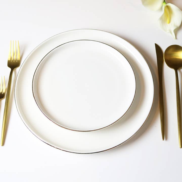 Little White Dish - Wholesale Salad Plate - Versaille Salad Plate - Set of 40