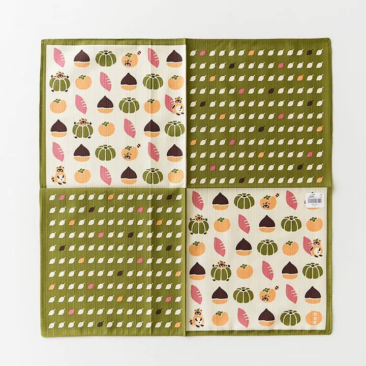 MinoCraft - Wholesale Dinner & Cloth Napkin - Japanese cotton furoshiki with traditional Hamamonyo patterns2