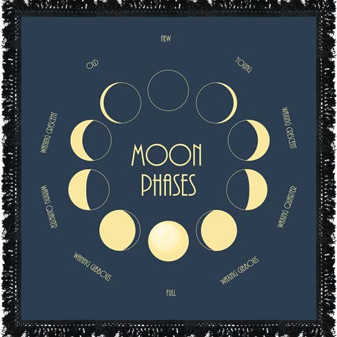 Mantel de altar Moon Phase 60X60 cm para venta al por mayor de Green Tree